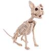 Halloween Cat Skeleton Dog Owl Prop Animal Bones Party Shop Horror Decoration