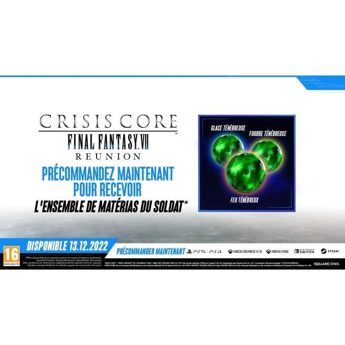 Crisis Core Final Fantasy Vii Reunion Game Ps4