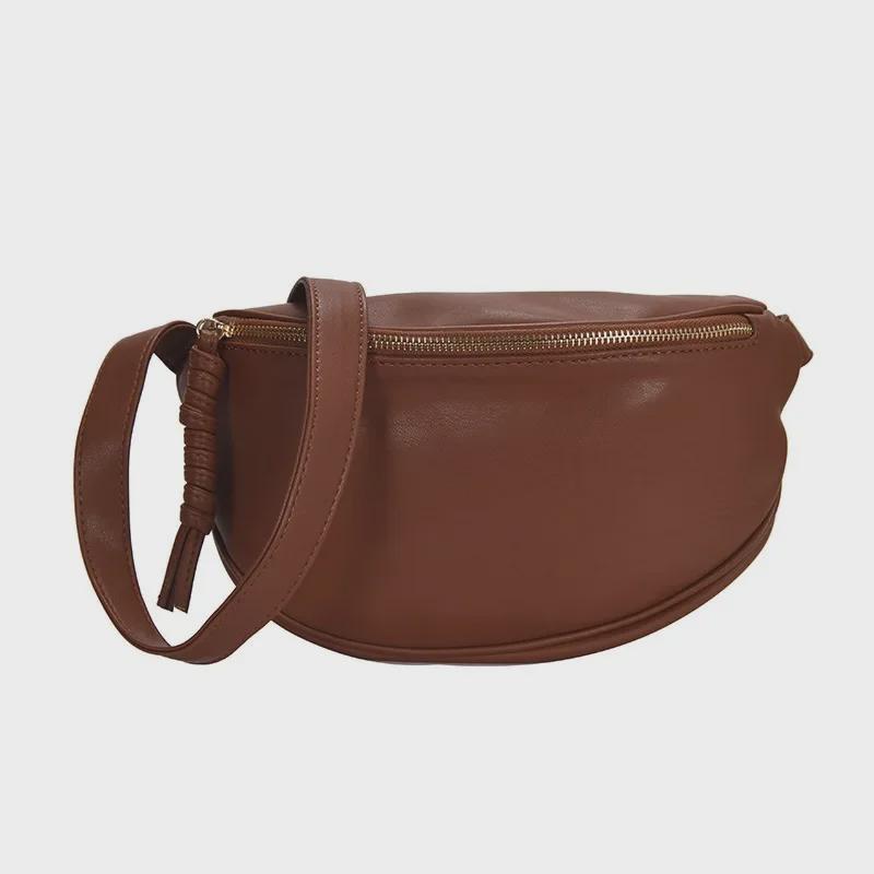 Geantă de Talie și Crossbody pentru Femei din Piele PU Coreeană la Modă 2023 - Stil Casual Toamnă/Iarnă