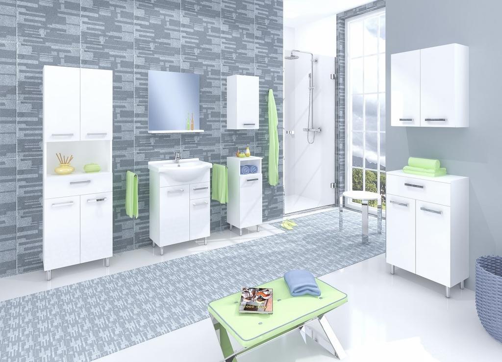 Lupo set 40 cm cabinet with washbasin AM-LUU-400-27
