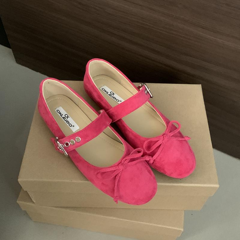 Fashion SUOJIALUN 2025 New Brand Women Flat Shoes Fashion Round Toe Ladies Elegant Ladies Mary Jane Shoes Soft Flat Heel Dress Boat Shoe