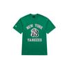 MLB New York Yankees T Shirt Unisex Green 3ATSV0233-50GNP