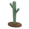 Cat Scratching Post Furniture Protection Stable Base Sisal Pine Wood Cactus Scratcher Tree for