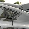 For Mustang Mach-E Mach E 2025 2025 Car Rear Louver Window Side Shutter Cover Trim Sticker Vent Scoop ABS Carbon Fiber Style