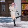 Hot Furyu Trio-Try-It Super Sonico Winter Memories Figure Cute Anime Display Sweater Statue Premium Collectible Models Toy Gifts