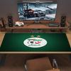 Algeria Football Color Mouse Pad Large Gaming Table Cushion Non-slip Laptop Tablet Big Mousepad XXL Mat Mini PC Playmat With Lock edge