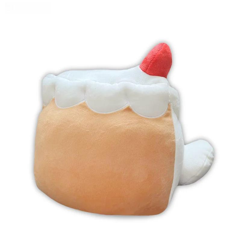 Cookie Run Kingdom Strawberry Cake Dog Plush Toy Soft Stuffed Animal Cute Dog  Kids Sleeping Pillow Christmas Kids Birthday Gif