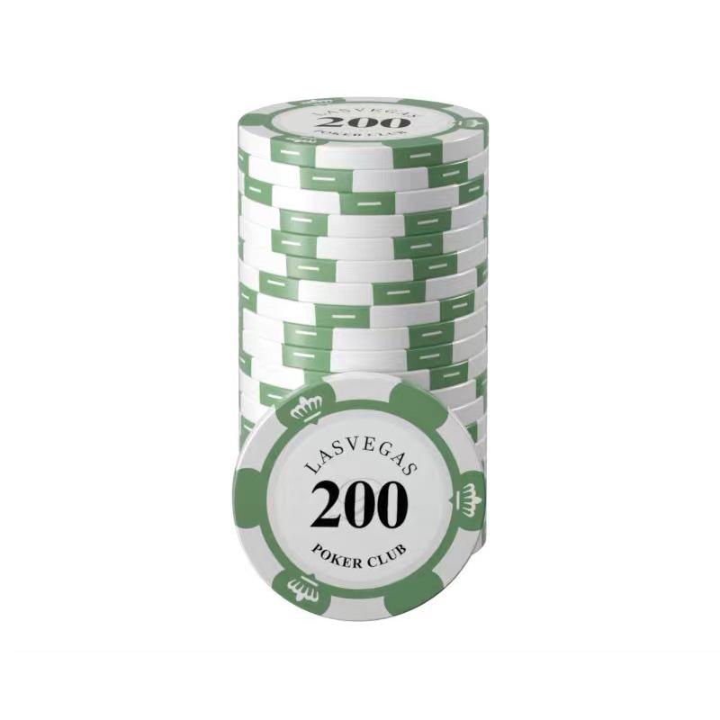 Texas Hold'Em Chip Coin Baccarat Plastic Card Chess Room Special Token Money Chip Cards Used For Playing Mahjong