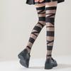 1Pair White Bandage Wool Knee Stockings Women Lolita Cross Straps Sexy Sock