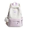 Schoolbag star backpack female 1011 new small fresh backpack large capacity junior high school student schoolbag wholesale