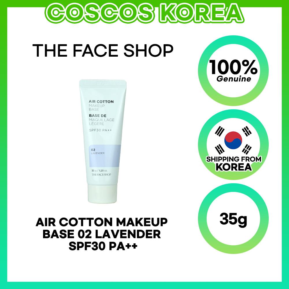

The Face Shop Air Cotton Makeup Base 35 г SPF30 / PA++ 02.Lavender