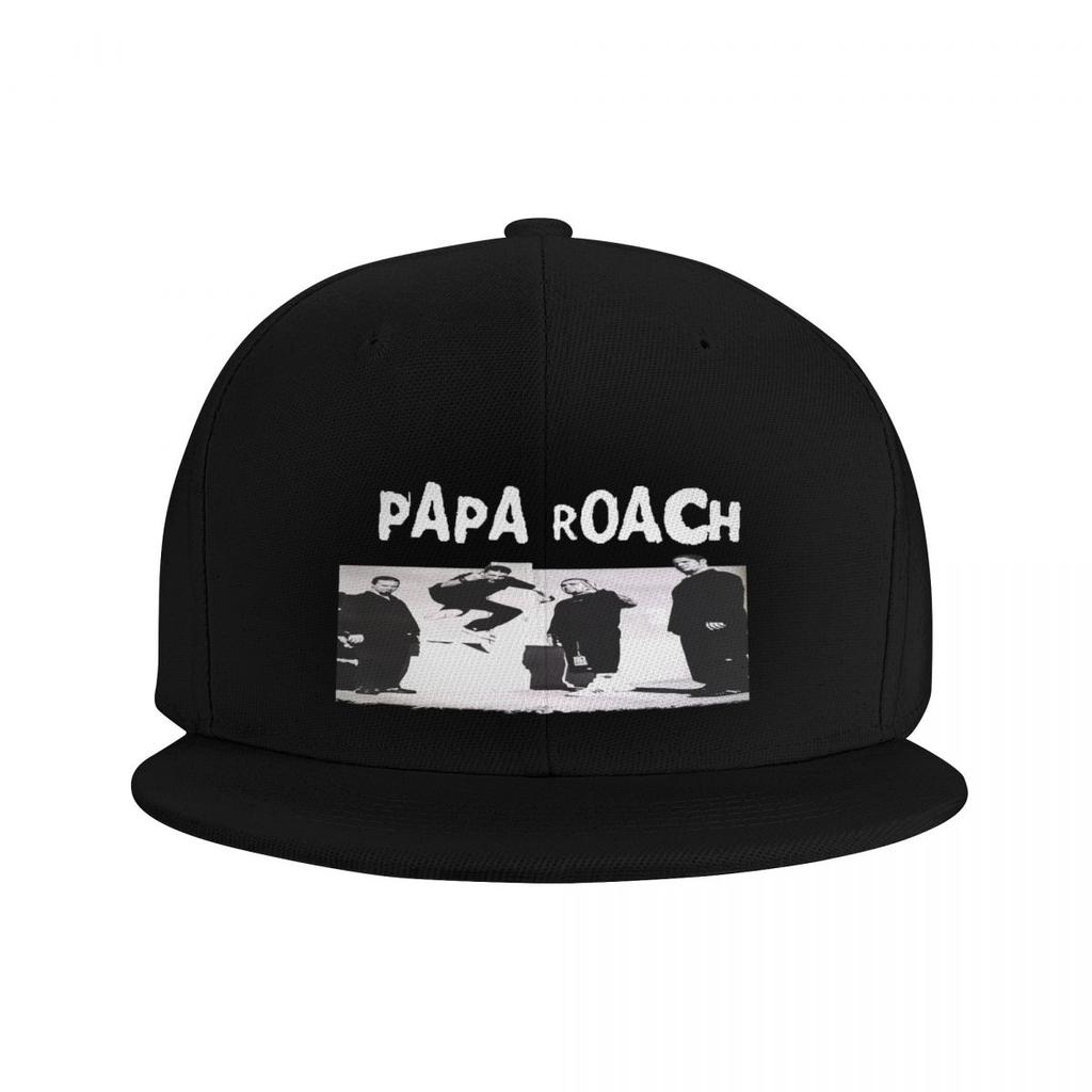 Hot Popular Papa Roach Band Black Hat Caps Unisex Sports Caps Unisex's Baseball Cap Unisex Hat Baseball Cap
