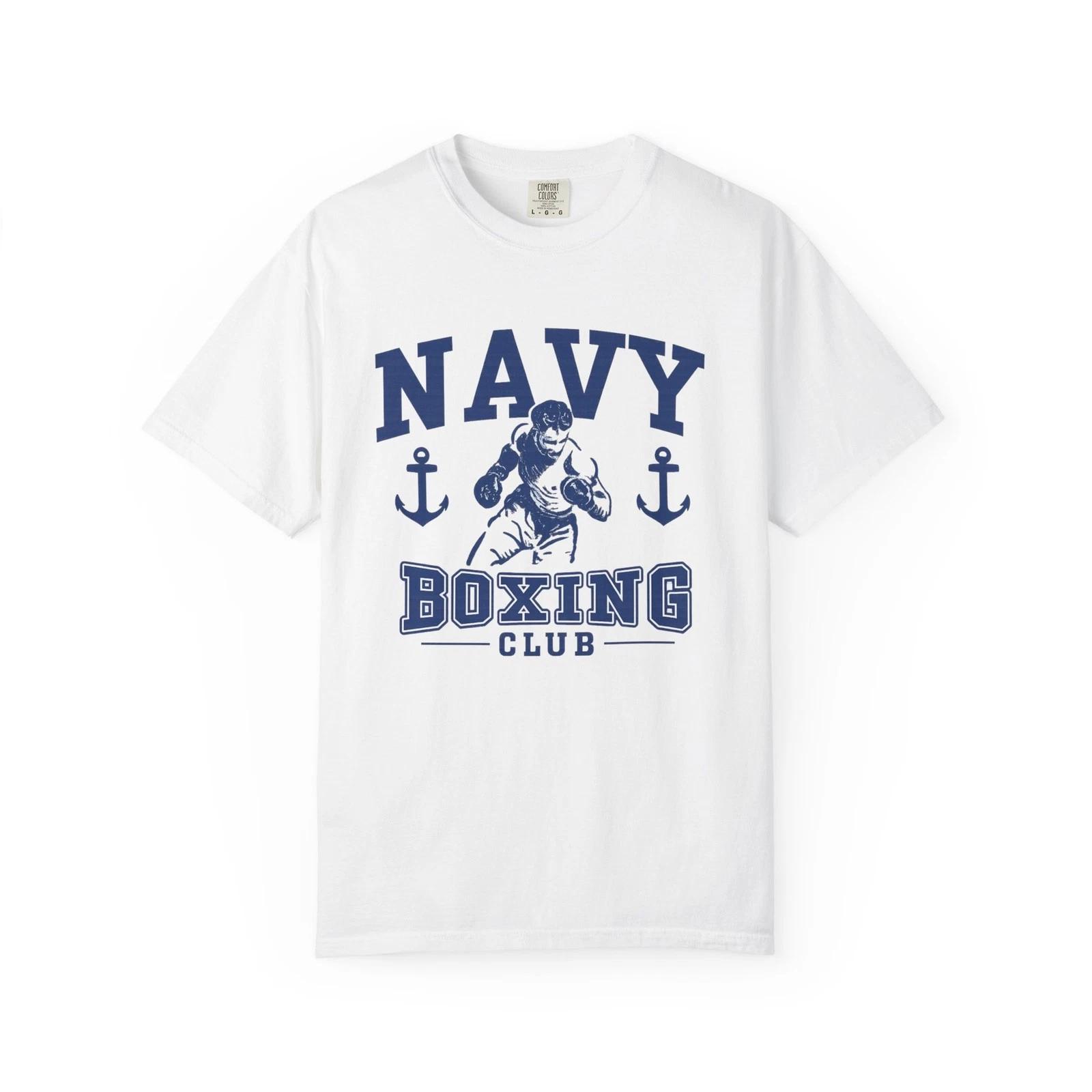 NAVY Boxing Club T shirt, US Navy, Boxing Tee Shirt Military Fight Men s Club XL