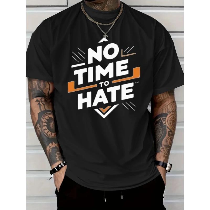 

New Men s Casual Pure Cotton T-shirt, Comfortable T-shirt with Graphic Design Suitable for Daily Wear, Men s Summer Outdoor Clothing. 4XL чорний