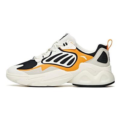 Millennium 2.0 Slip Resistant Abrasion Resistant Low Top Chunky Sneakers Men's Black White Yellow 112128896-5