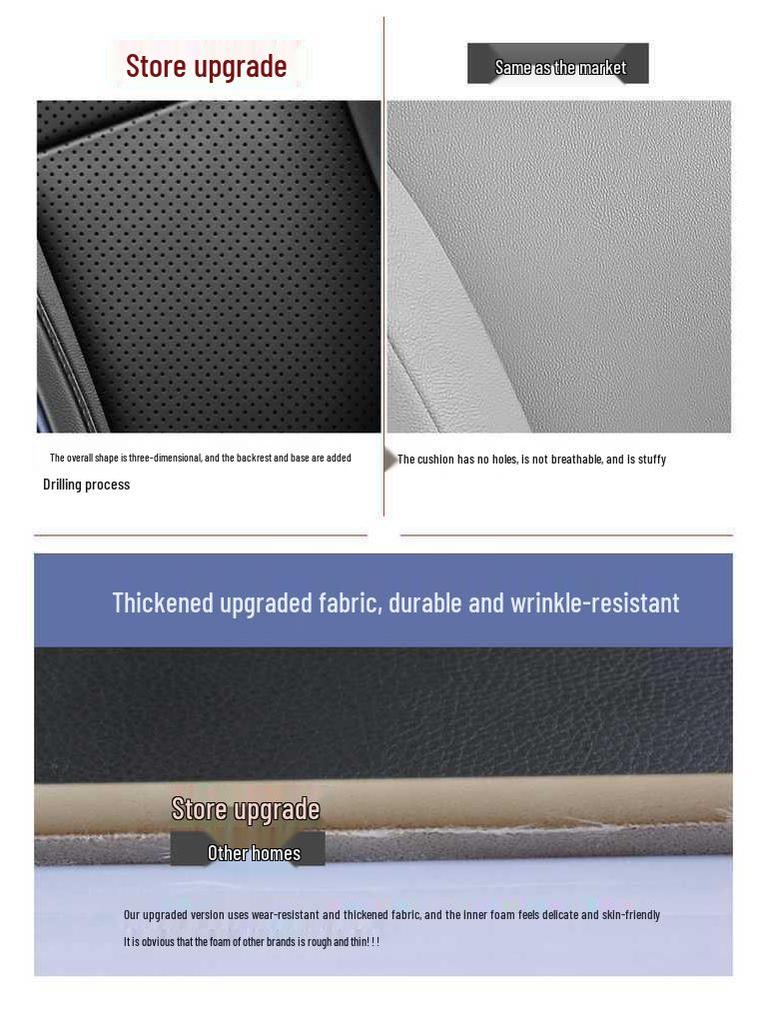 Cojín de asiento Qashqai: Funda Universal, Transpirable, para Todas las Estaciones, para Modificación Dedicada del Qashqai