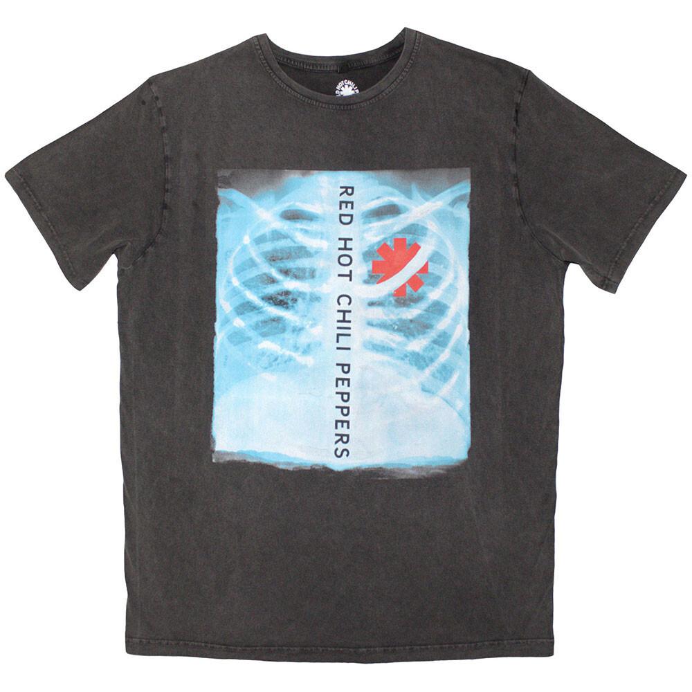 

Red Hot Chili Peppers - X-Ray - Charcoal Grey Stone Wash t-shirt Unisex T-Shirt XXXL