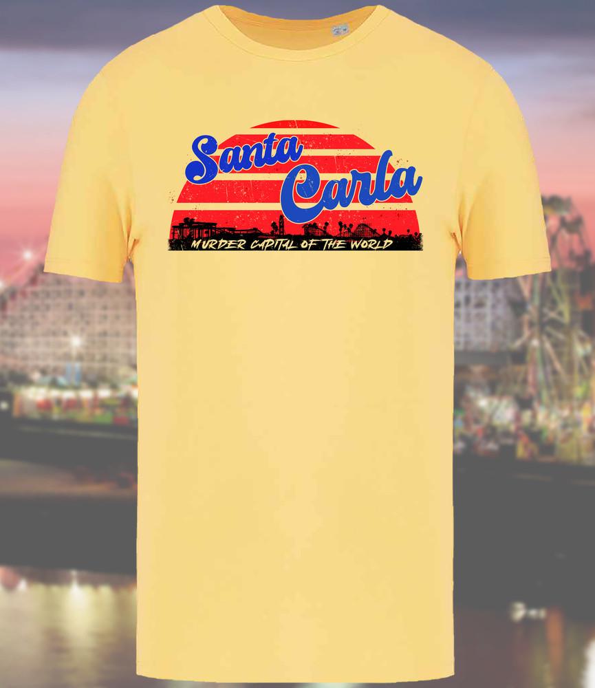 Lost Boys Santa Carla, Murder Capital of the World T-shirt, organic cotton. Unisex T-Shirt M