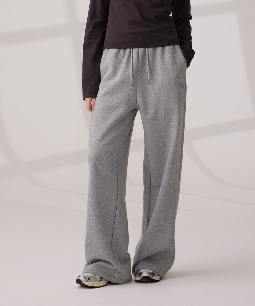 DANGLEDROP Dgdp Legline Wide Sweatpants Melange Grey