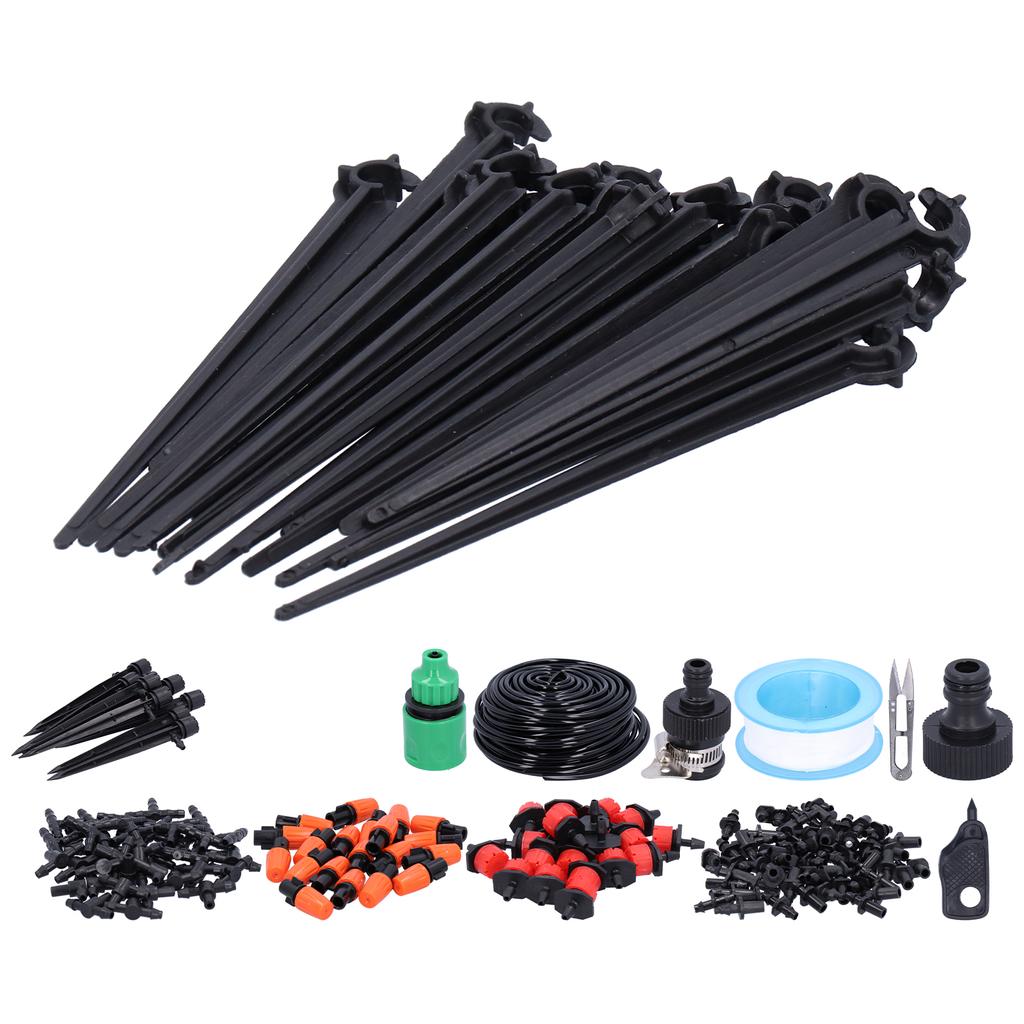 Gartenbewässerungssystem DIY 30M Schlauch Micro Drip Kit für die Pflanzenbewässerung