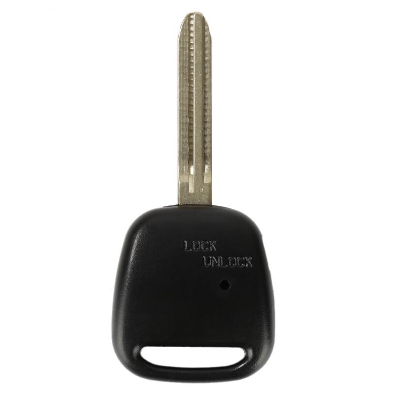 

1 шт. новый неразрезанный чехол для дистанционного ключа TOY 43 с 1 кнопкой для TOYOTA с логотипом, автомобильные аксессуары