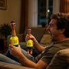 1/2 Pezzi Giocattolo Pollo Urlante a Tema Calcio, Giocattolo Spremibile Stella del Calcio Pulcino per Alleviare lo Stress, Regalo per il Giorno della Partita per i Tifosi di Calcio