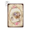 Vintage Flowers Rose Picture Metal Plaque Tin Signs Plate Wall Decor Art Iron Posters Man Cave Bar Club Garden Decoration Poster