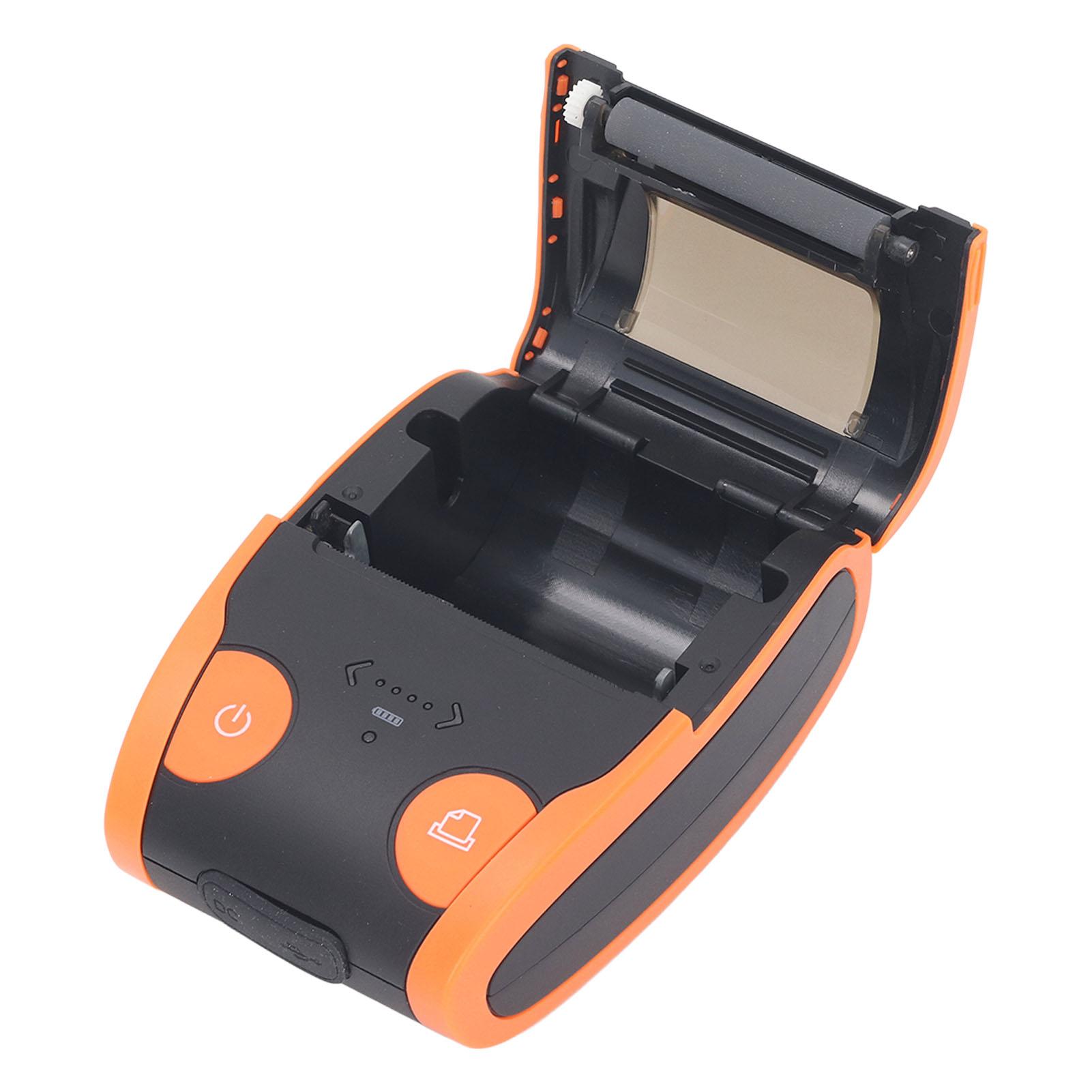 

Bluetooth Receipt Printer Portable Mini Thermal Bill POS Pocket Ticket Printer with Power Display