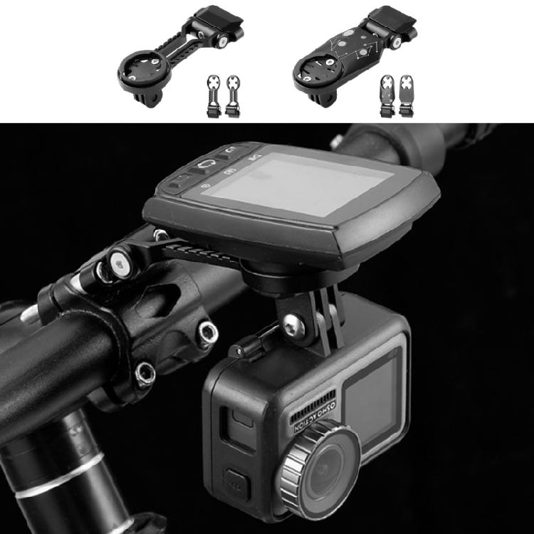 Adjustable Bike Speedometer Extension Holder Bicycles Headlight Cameras Stand Bicycles Handlebars Computer Brackets