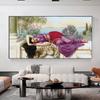Sleeping Beauty Woman Figure Painting Wall Art Canvas Scandinavian Posters and Prints Modern Wall Art Picture for Living Room