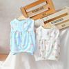 2023 Spring and Summer Dog Skirt Pet Clothes Installed Teddy Chenery Small Peach Spay and Neuter Clothing  Kawaii Clothes