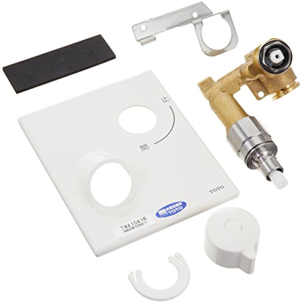 TOTO wall-mounted water faucet (built-in, hose connection) TWA10A1R