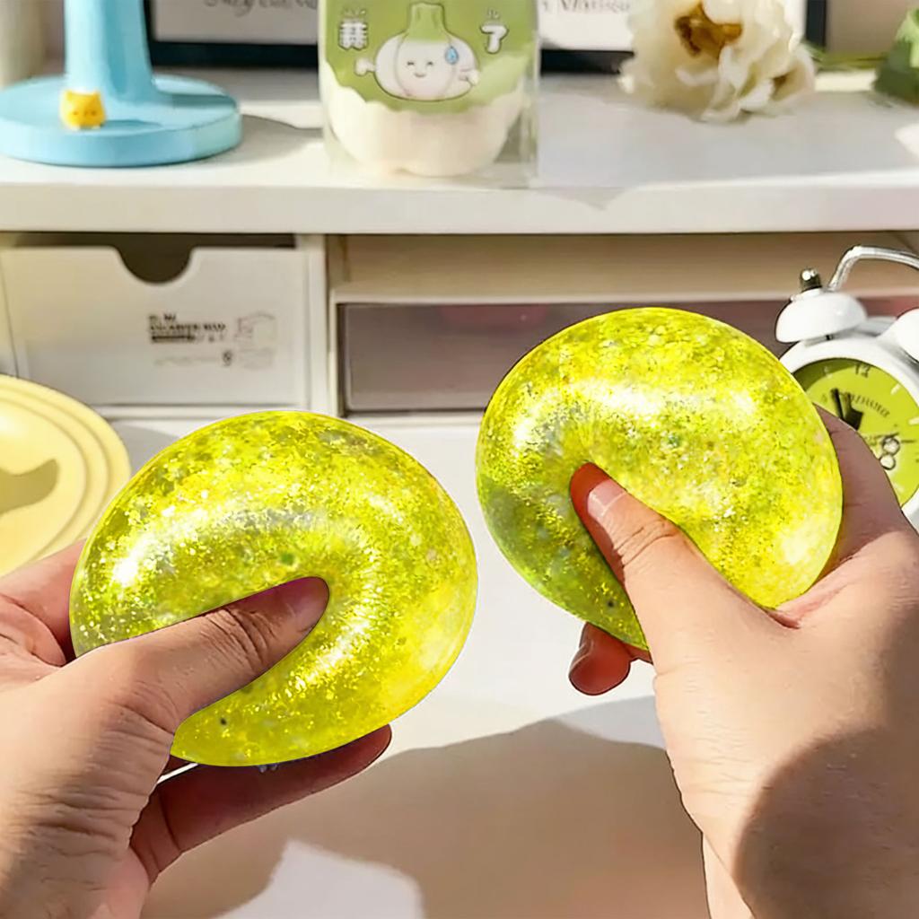 Baby-Badeschwamm Malzzucker Kneten Glücklicher Stressball Langfließender Malzzuckersirup Stressabbau Spielzeug