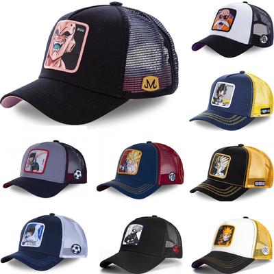 Nowa marka Anime styl kreskówkowy czapka typu snapback bawełniana czapka z daszkiem unisex kobiety Hip Hop tata czapka z siatką Trucker Dropshipping