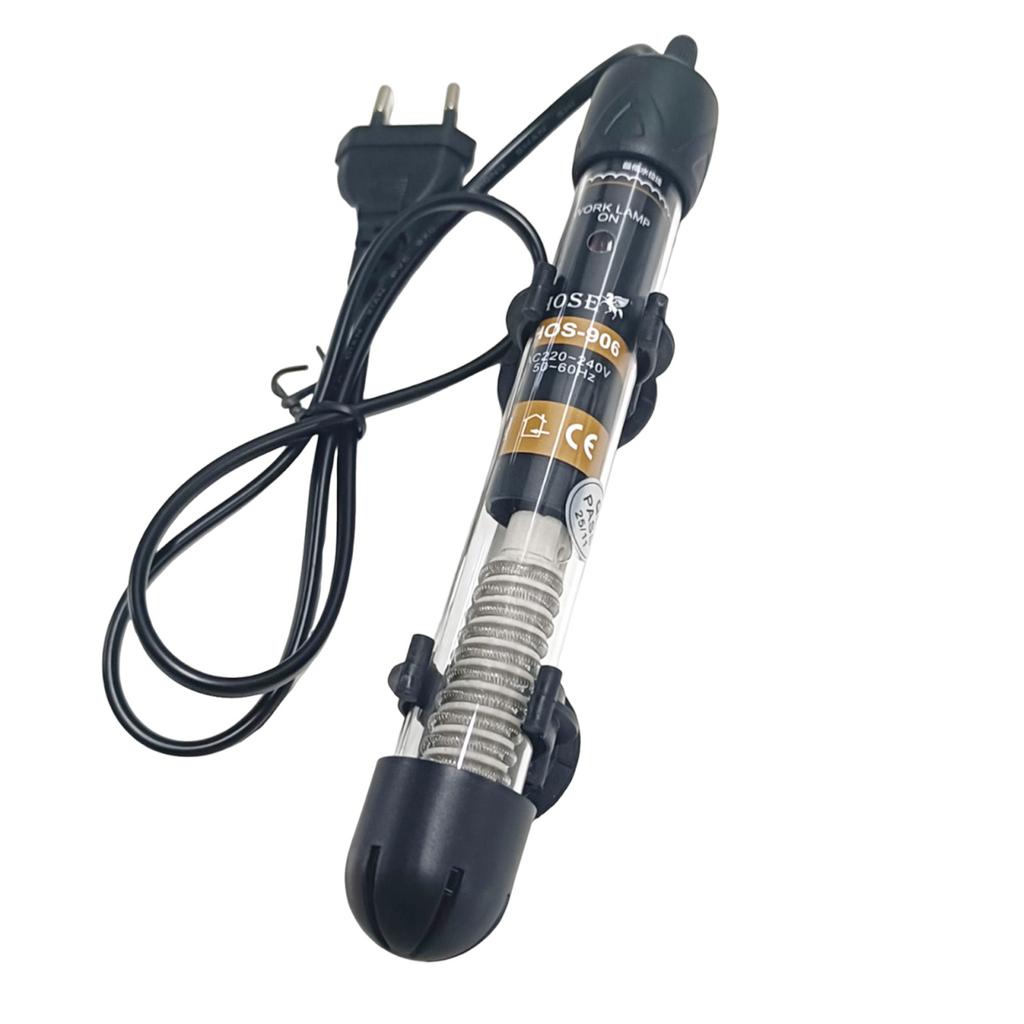 Bâton Chauffant pour Aquarium 25W/50W/100W/200W/300W Bâton Chauffant Submersible pour Aquarium Température Réglable Prise UE 220V-240V
