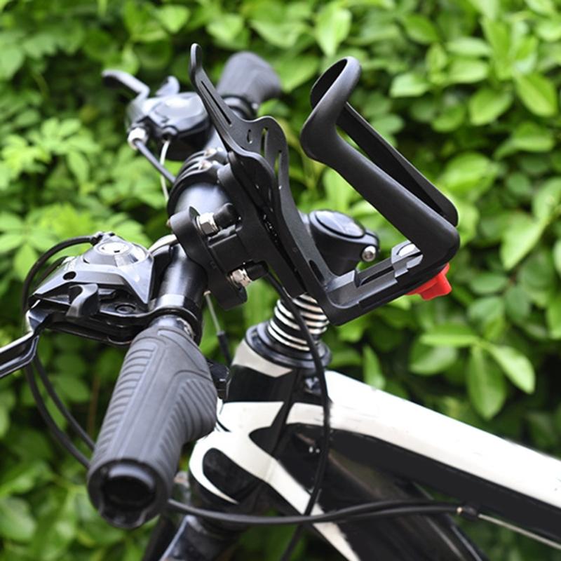 Bicycles Bottle Cage Brackets Adjustable Motorcycle Handlebar Drink Cup Holder