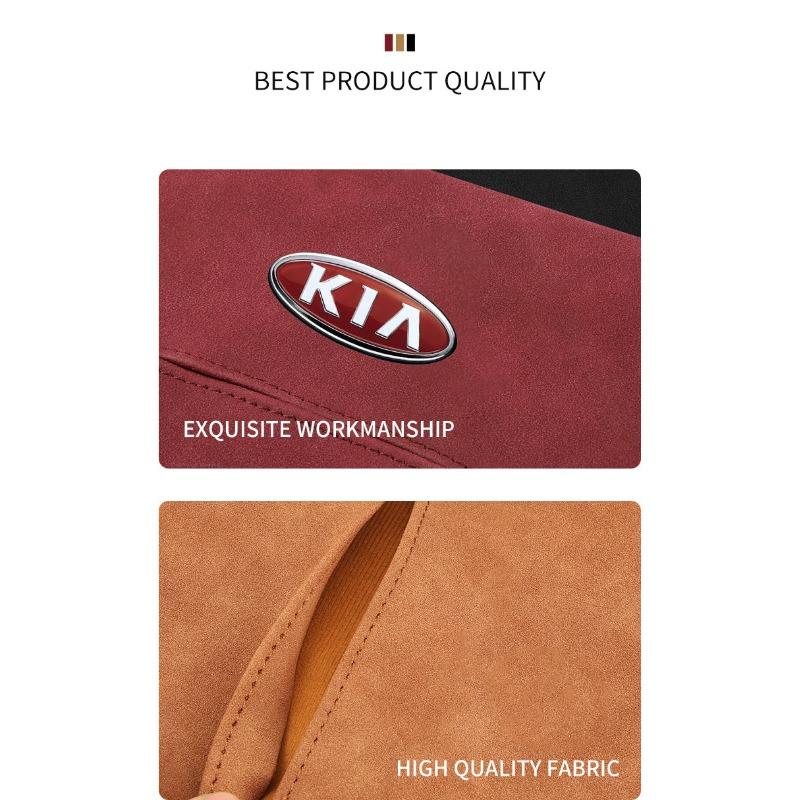 1Pcs 2025 Fashion New Car Tissue Box Holder Sun Visor Seat Back Car Accessories For KIA Sportage Ceed Sorento Cerato Optima Picanto Rio Soul K3 K5