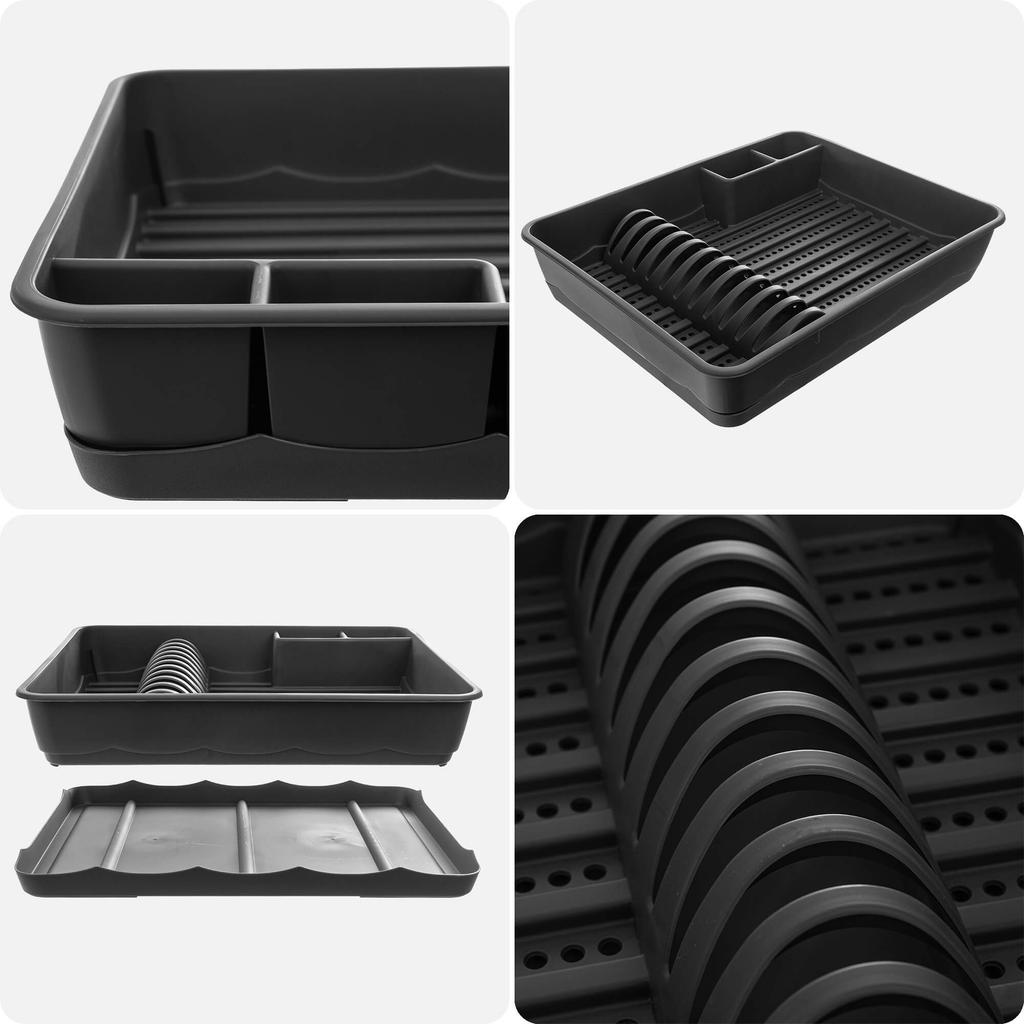 KADAX Dish Rack Cutlery Drainer