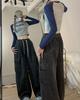 High Street Retro Wide-Leg Workwear Jeans - Hip-Hop Casual Mopping Pants