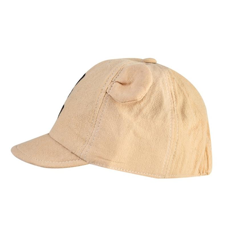 Breathable Beach Kids Bonnet Comfortable Headwear Polyester Hat Baby Baseball Hat Sun Protections Hat for 6-36 Month