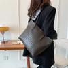 Große PU-Leder-Schultertasche für Damen Modetrend Designer Damenmode Handtaschen Geldbörsen Tragetaschen Umhängetaschen