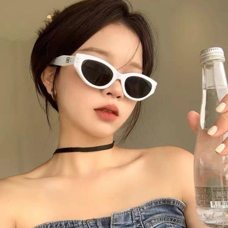5 PCS Cat Eye European American Style Cool  Girl Summer Sunscreen Sunglasses