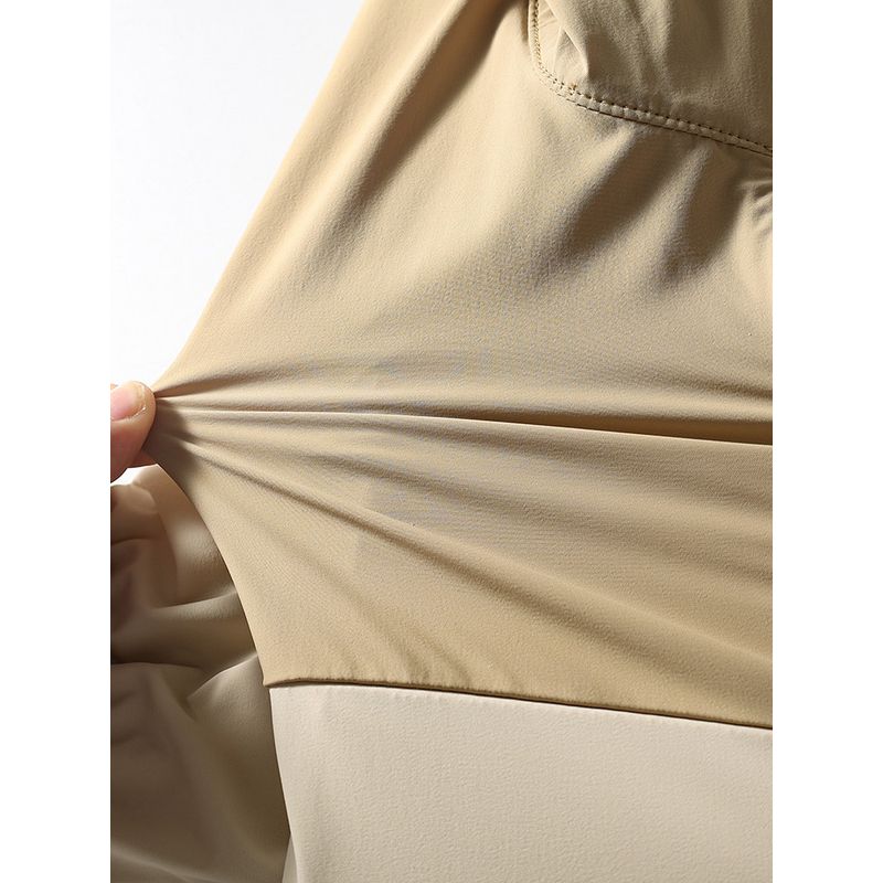 Outdoor Mountain-Style Ultra-Thin Breathable Ice Silk Cool Sun Protection Clothing Men's Summer Fishing Jacket Foreign Trade Men's Skin Jacket