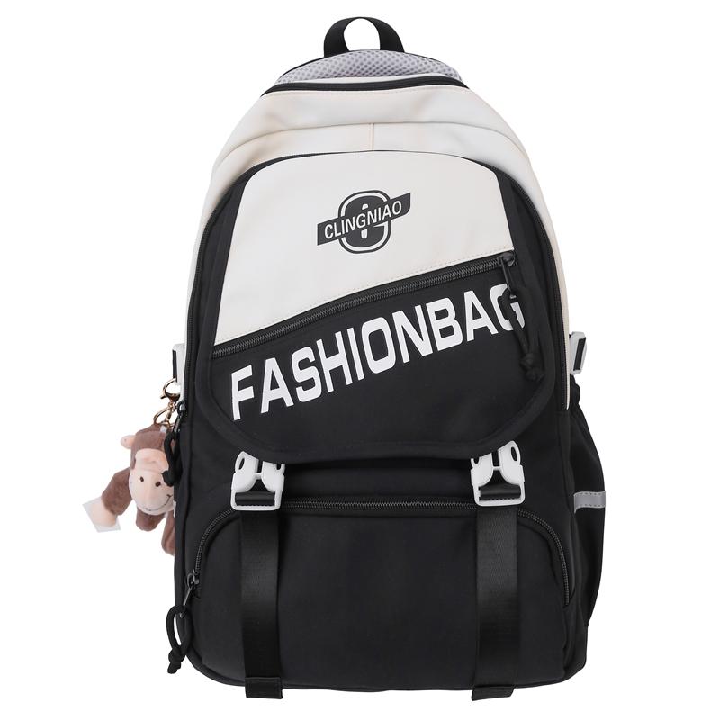 Школьный рюкзак для ученика средней школы Женский рюкзак большой вместимости зелёный — фото 18