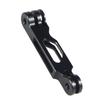 Black Riding Bracket CNC Helmet Arm Selfie Stick for Go Pro/Xiaomi Yi/DJI/insta360
