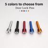 2PCS/4PCS for Nissan Teana Titan Qashqai Elgrand Leaf Juke Tiida Navara Note Car Door Lock Knob Pins Metal Covers Accessories