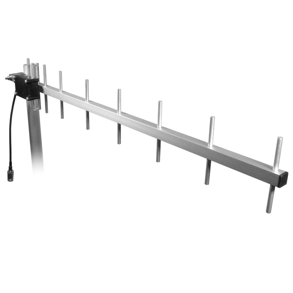 Antenă Yagi Natec cu 9 elemente pentru radio amator bandă 1200MHz NY1200X9 1260MHz până la 1300MHz NJ 30cm coaxial (cu cablu)