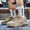 Autumn new thick-soled heightening dad shoes breathable and comfortable casual sports shoes