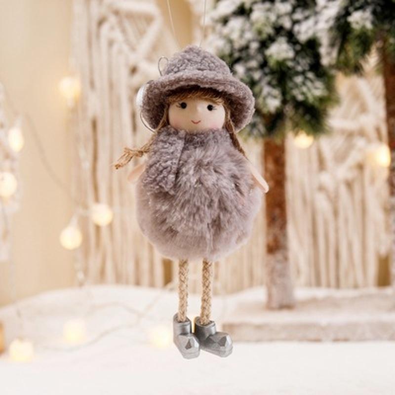 2021 Christmas Tree Pendant Ornaments 2022 New Year Gift Christmas Cute Doll Family Christmas Decoration