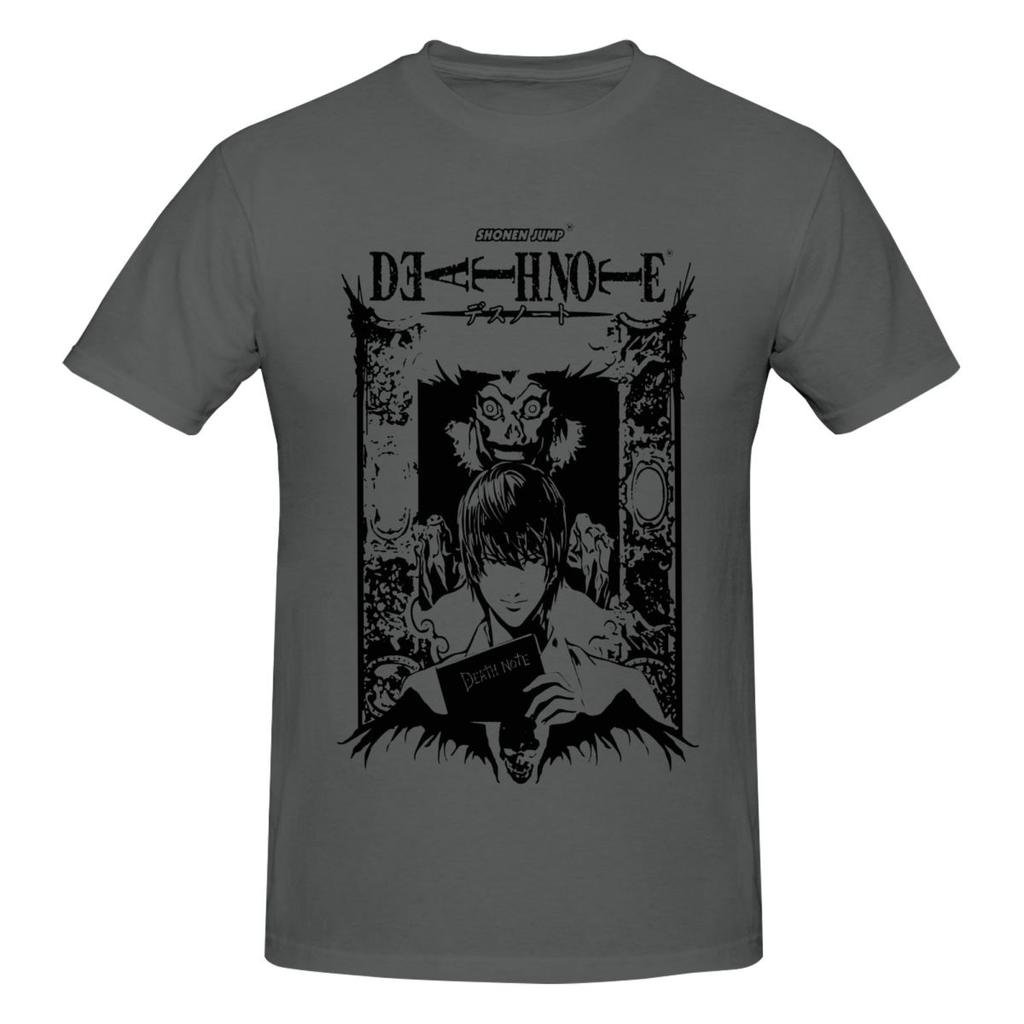 Unisex Death Note Anime Awesome T Shirt Vintage Plus Size Cotton Custom Sleeve T Shirt Homme